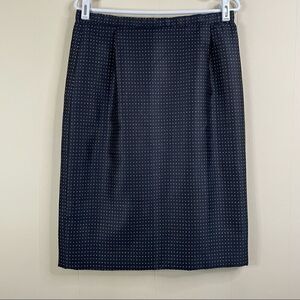 Vintage Carolina Herrera Polka Dot Skirt